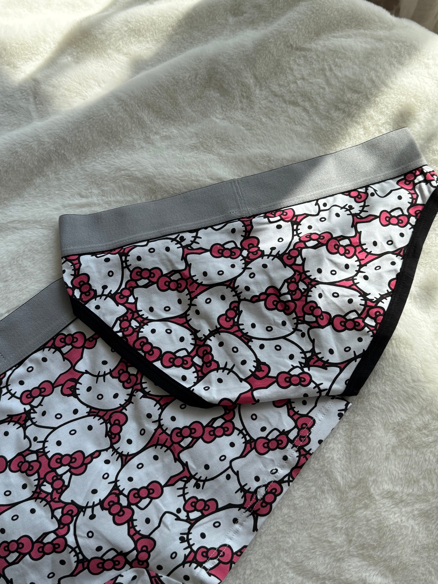 Cute Kitty Print Cotton Panties