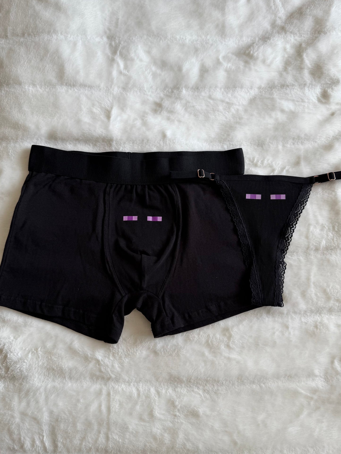 Minecraft Matching Couple Underwear