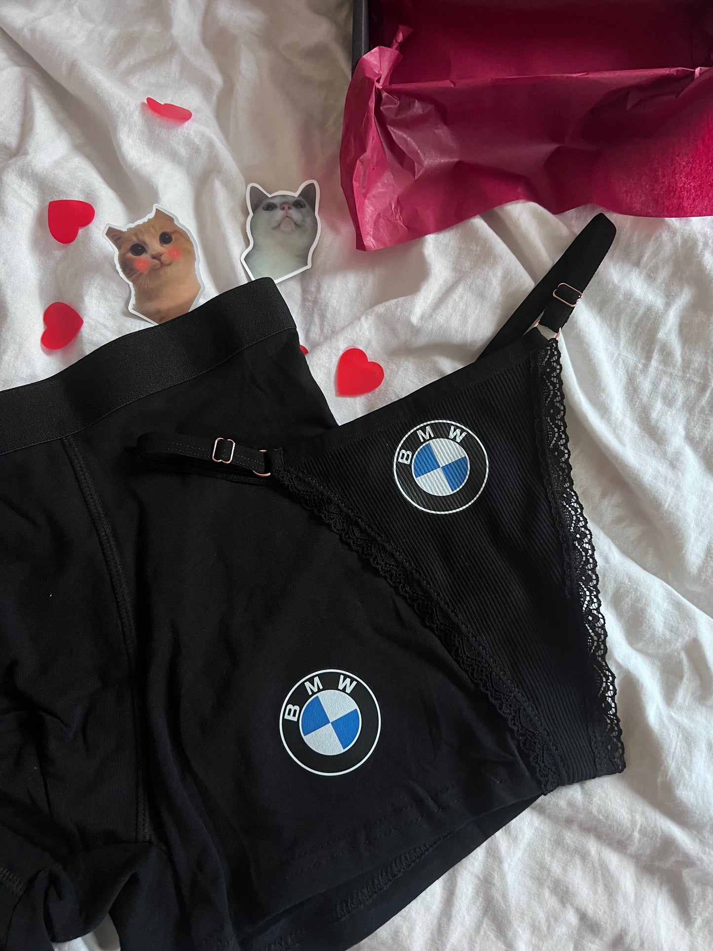 Matching set with car brands