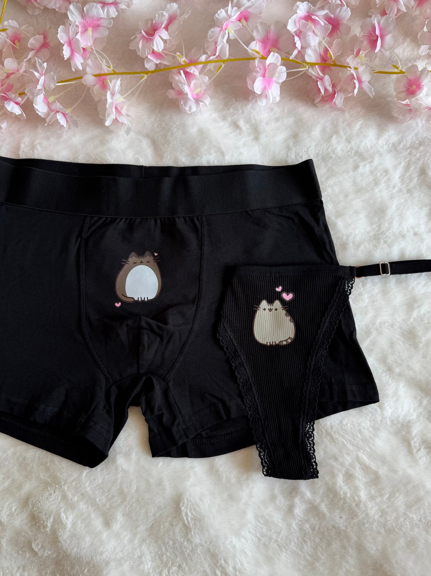 Matching Pusheen underwear