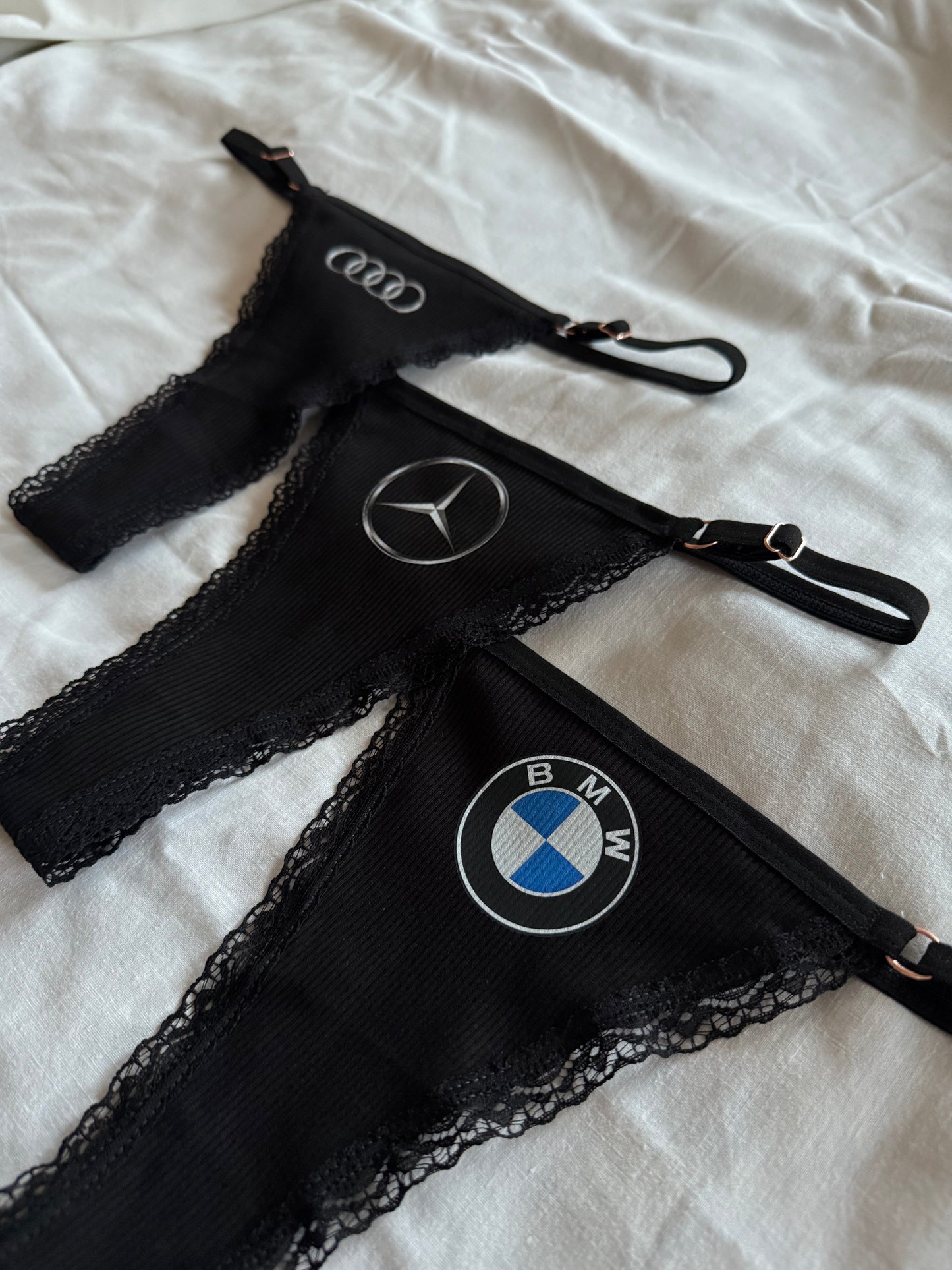 Women’s Car Logo Panties (3 pieces)