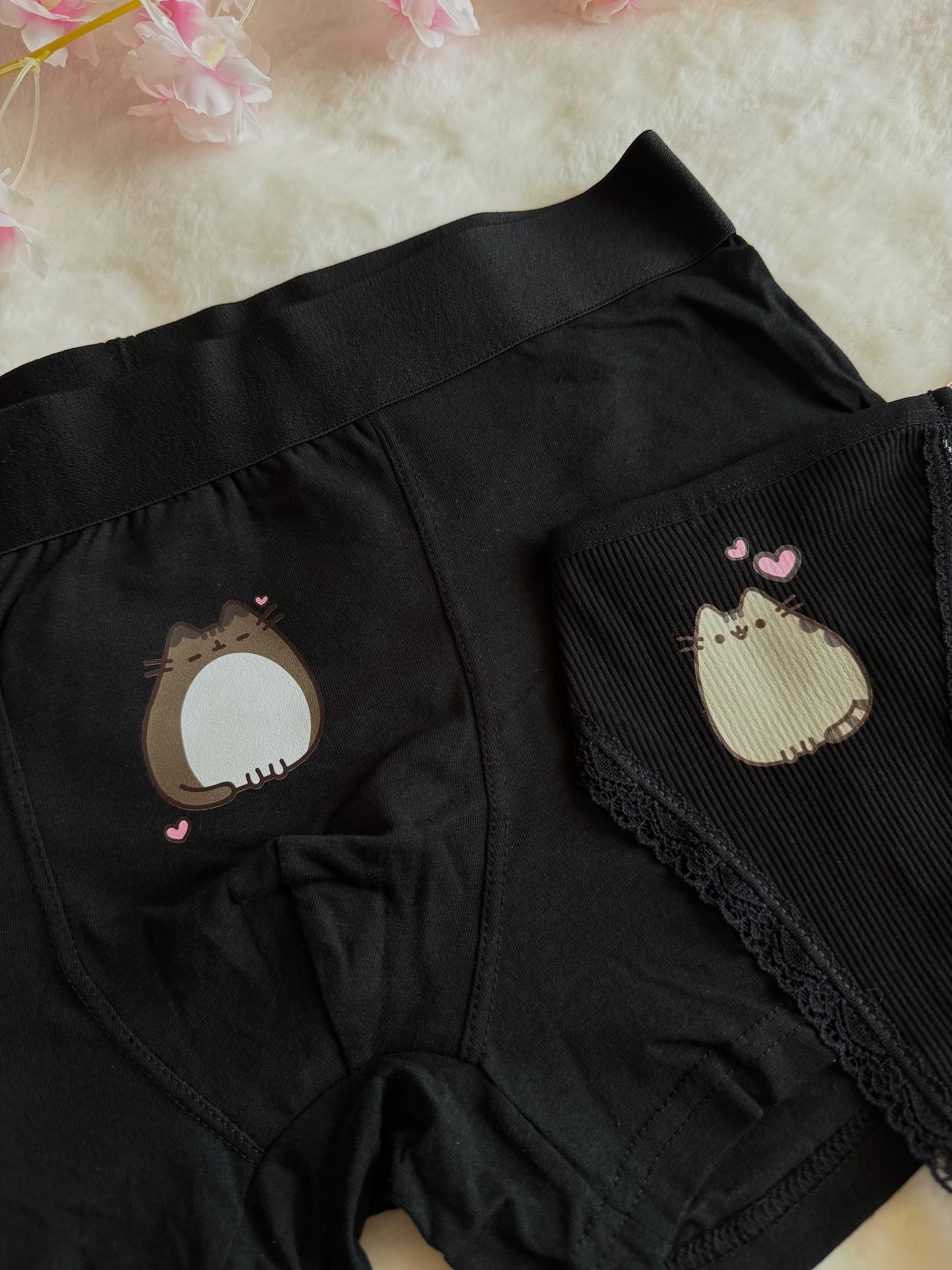 Matching Pusheen underwear