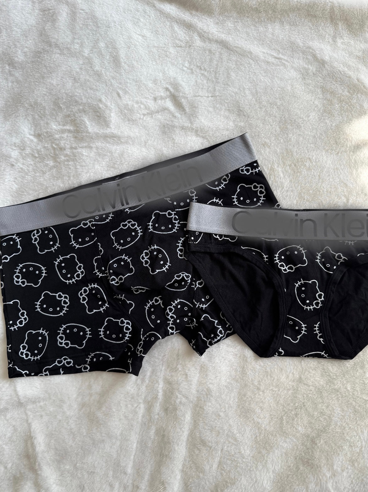 Cute Kitty Print Cotton Panties