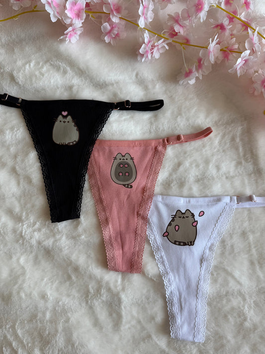 Pusheen panties (3 pieces)